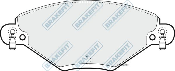 APEC BRAKING Bremžu uzliku kompl., Disku bremzes PD3145